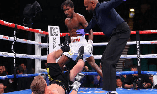 Еван Холіфілд-молодший виходить на ринг після операції на серці