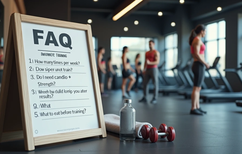 FAQ новачка відповідаємо на найчастіші запитання про тренування