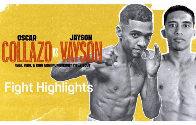 Fight Week: Collazo vs Vayson (об’єднання мінімвага)